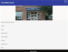 Tablet Screenshot of kirkms.org